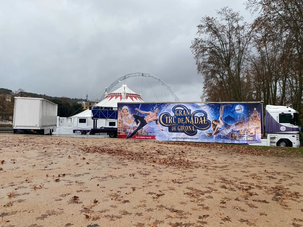 Lona gran format — Gran Circ de Nadal de Girona