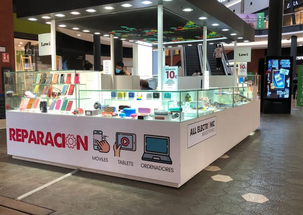 Stand de centre comercial — All Electronic